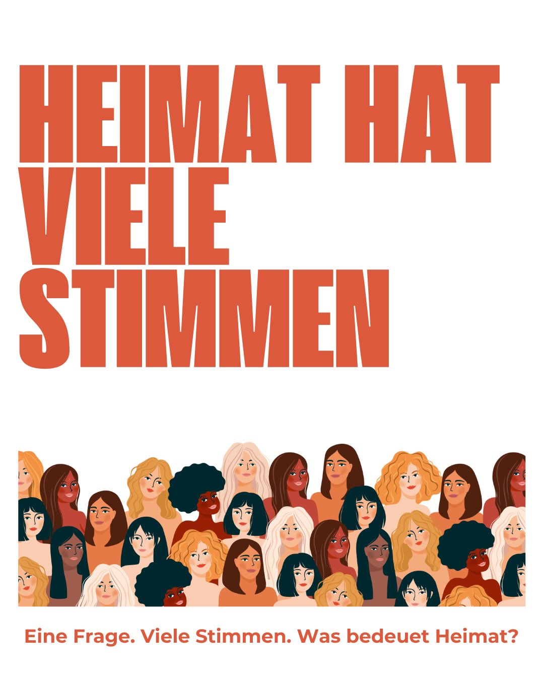 Heimat hat viele Stimmen und jede erzählt ihr eigene Geschichte. In unserem Fragebogen haben Frauen ihre Gedanken zu Heimat mit uns geteilt. Daraus sind vielfältige Perspektiven entstanden. Denn Heimat ist nicht für alle gleich und für viele gibt es mehr als nur eine.❤️ #heimat #heimatliebe #integration #zugehörigkeit