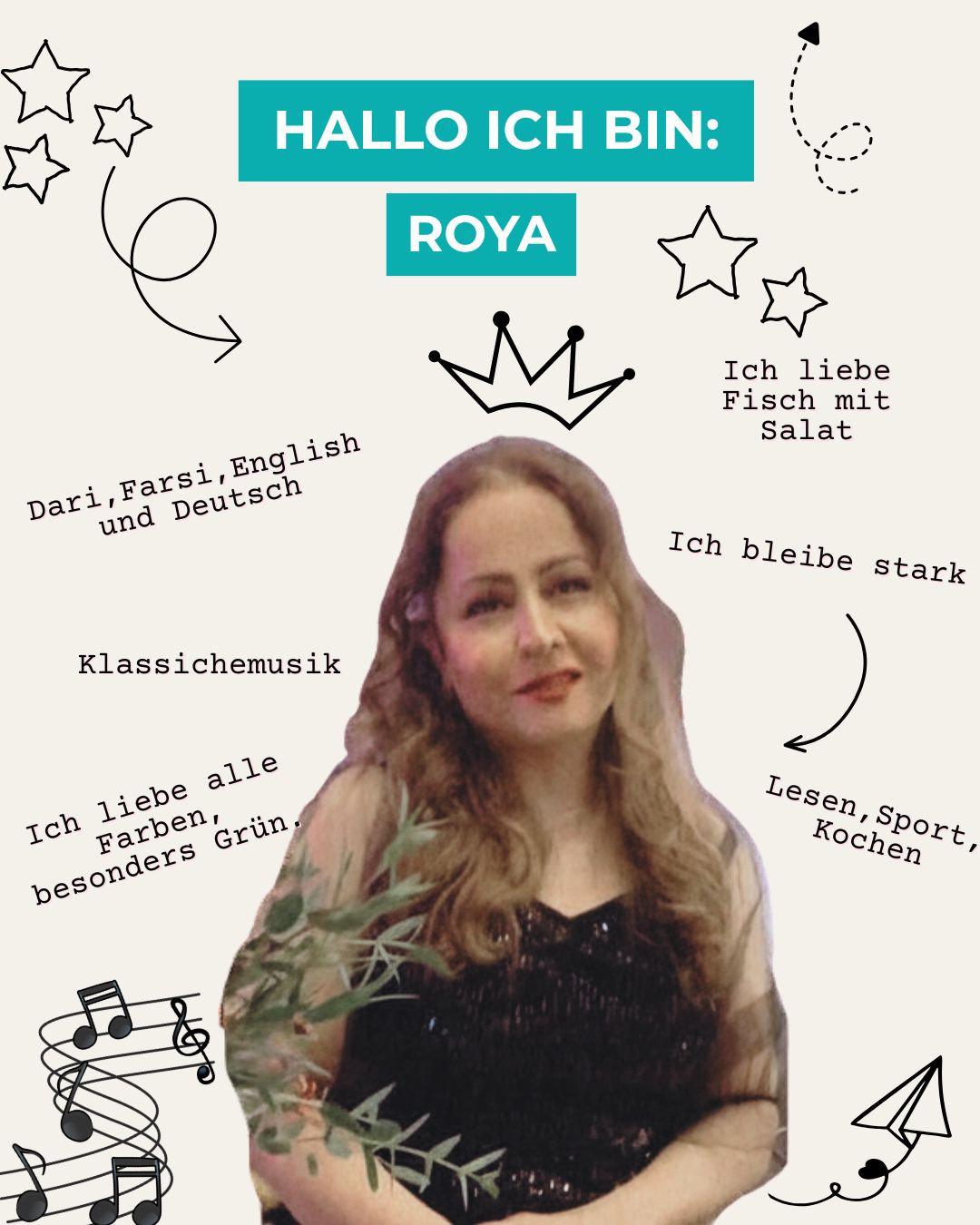 Heute stellen wir unsere liebe Roya vor 🌿

Als Beraterin und Jobcoach begleitet sie Menschen auf ihrem Weg zu neuen beruflichen Perspektiven. Mit viel Empathie nimmt sie sich Zeit, Menschen zuzuhören, sie zu orientieren und gemeinsam neue Wege zu entdecken.

Besonders wichtig ist ihr die Unterstützung von Frauen und Menschen mit Migrationshintergrund ✨

Wer sich Orientierung, Unterstützung oder einfach ein offenes Ohr wünscht, ist bei BIN herzlich willkommen 🤍

#jobcoachingfürfrauen #migrationinhamburg #migrationindeutschland #weiterbildung #beratunginhamburg #frauenstärkenfrauen